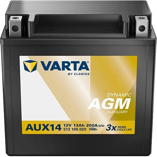 Korting | VARTA AUX14 Dynamic AUX accu 513 106 020 12V 13Ah 200A